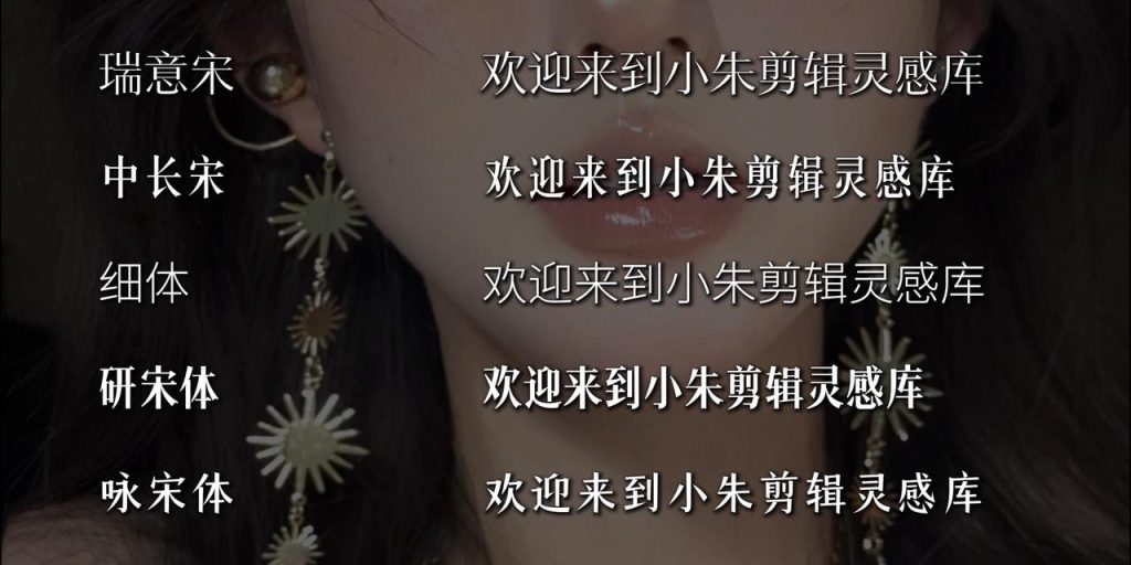 图片[3]-短视频口播/Vlog 剪辑 字体推荐-亮琪创作室