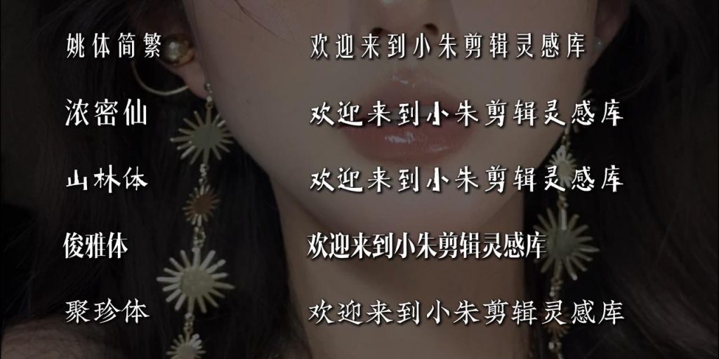 图片[4]-短视频口播/Vlog 剪辑 字体推荐-亮琪创作室