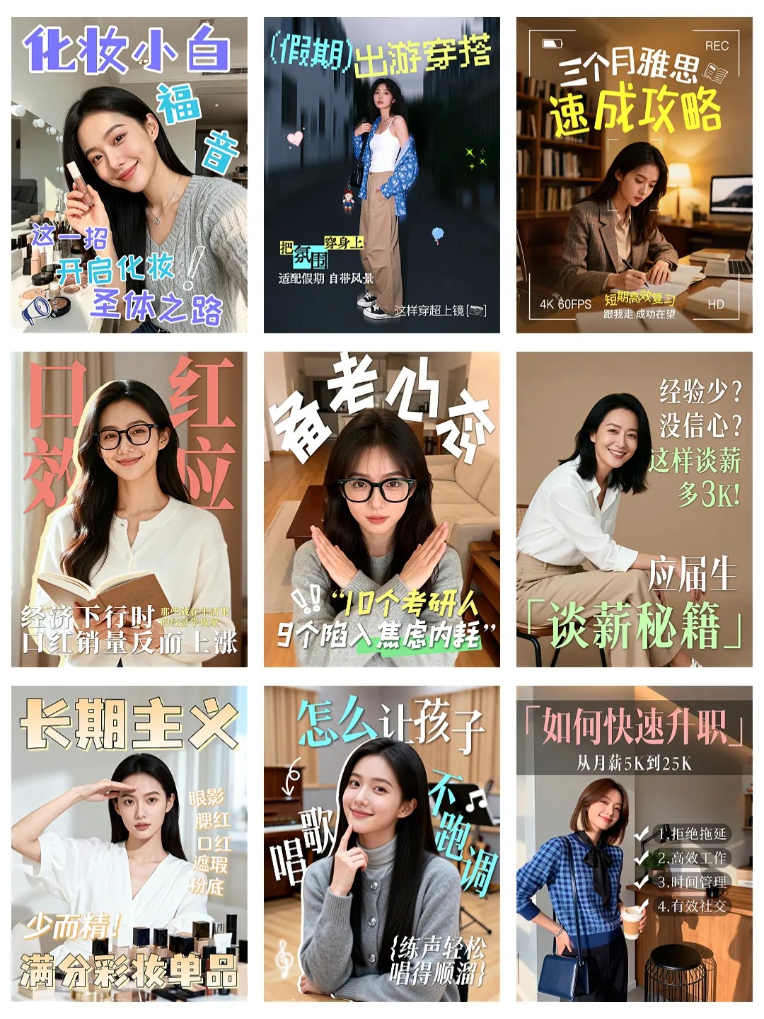 图片[14]-剪映网感封面预设模板/170款各行业视频通用/口播vlog-亮琪创作室