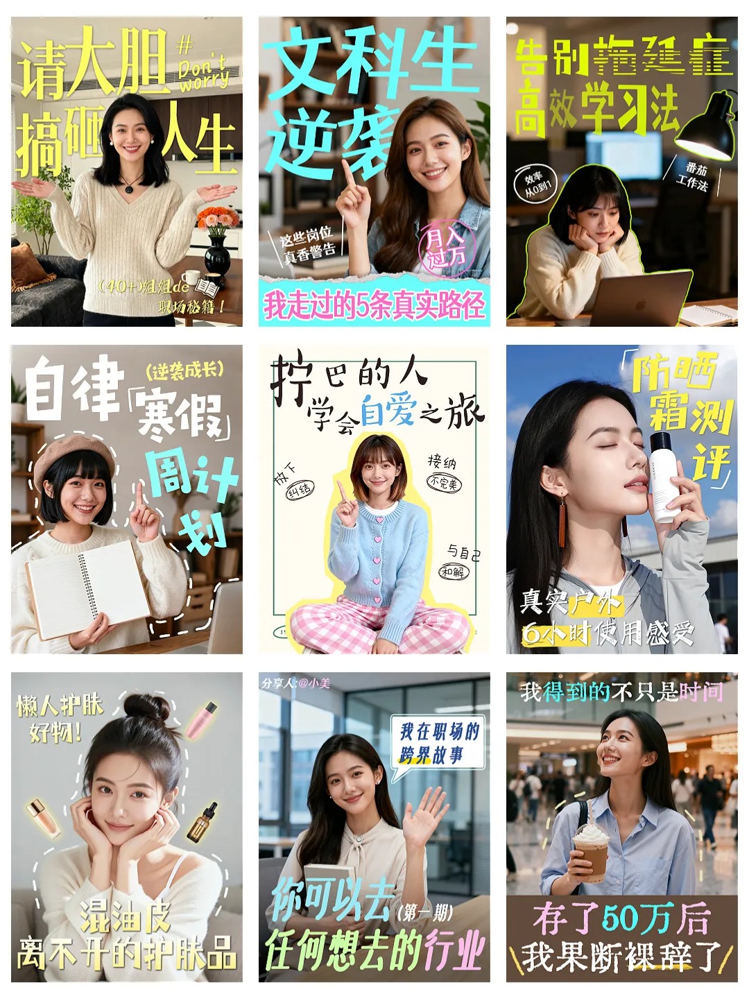 图片[19]-剪映网感封面预设模板/170款各行业视频通用/口播vlog-亮琪创作室